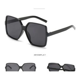 Square Havana Sunglasses Black Gradient Lense