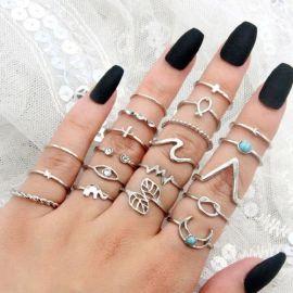 Unisex Finger Jewelry Multi Size Ring Men & Women