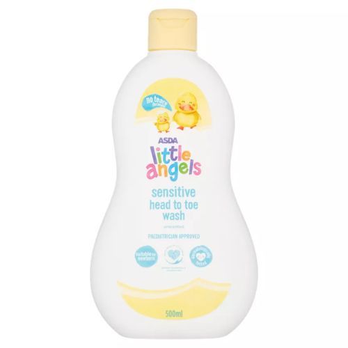 ASDA Little Angels Sensitive Head To Toe Wash 500ml