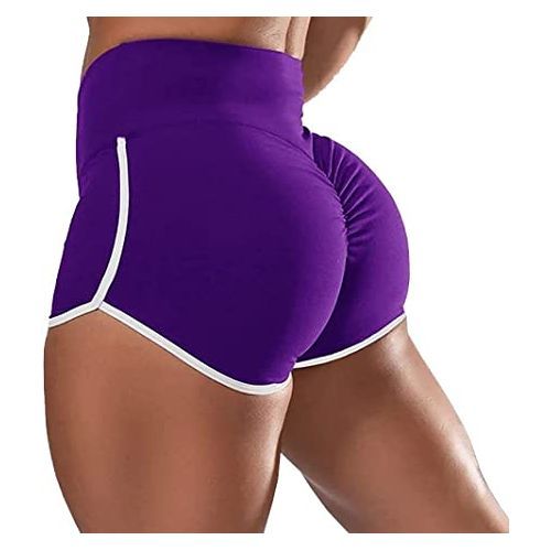 Women Gym High Waist Elastic Workout Short Stretch Yoga