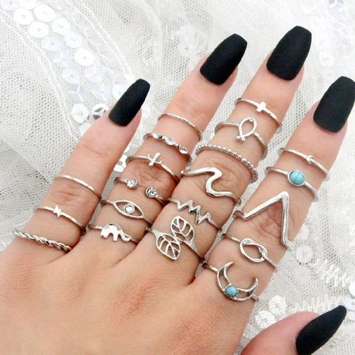 Unisex Finger Jewelry Multi Size Ring Men & Women