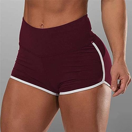 Women Gym High Waist Elastic Workout Short Stretch Yoga