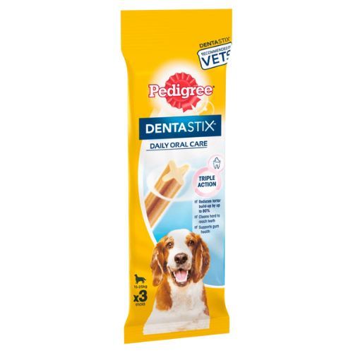 Pedigree Dentastix Fresh Daily Dental Chews Med Dog 5 Sticks
